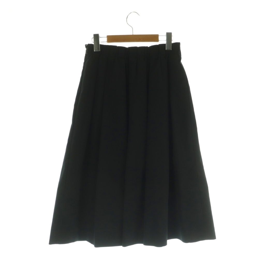 バーニーズニューヨーク BARNEYS NEW YORK タックフレアスカート