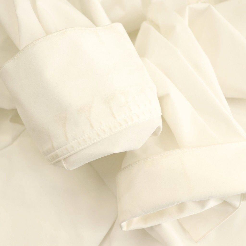 ル フィル LE PHIL 23AW ソロテックス ブラウス シャツ F ホワイト /ES