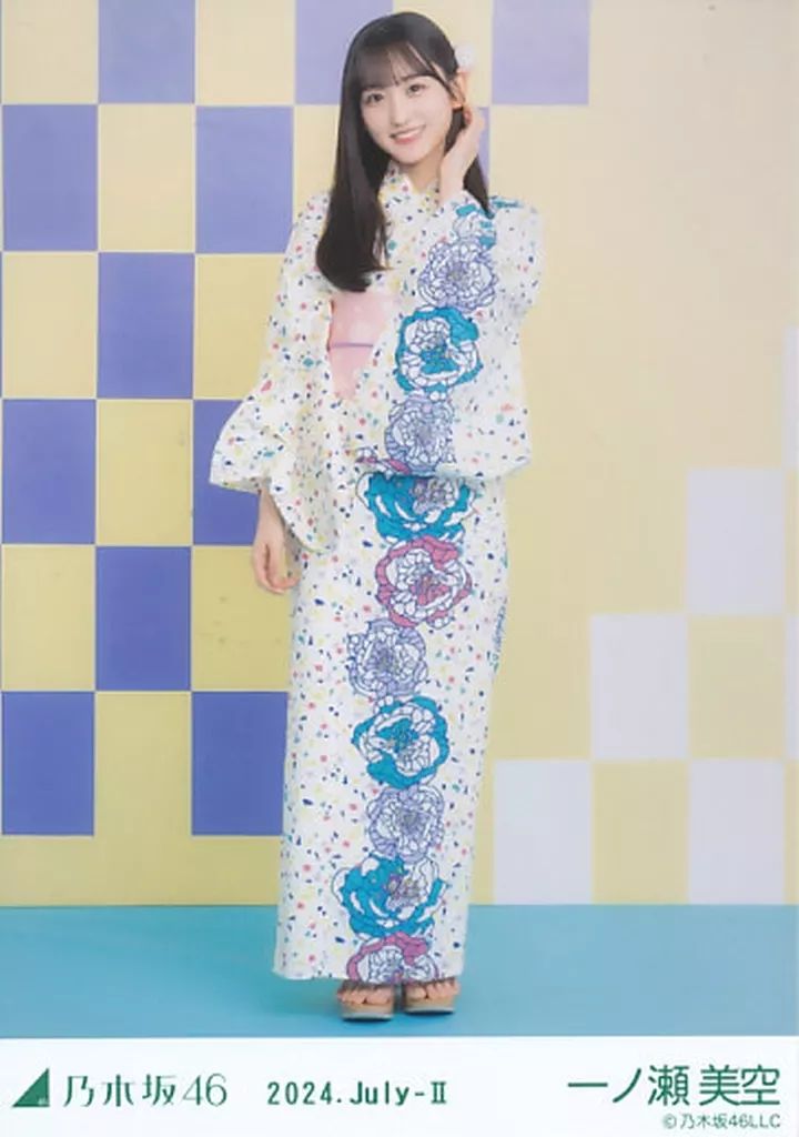 中古】生写真(乃木坂46) 一ノ瀬美空/全身・浴衣/「乃木坂46 2024.July