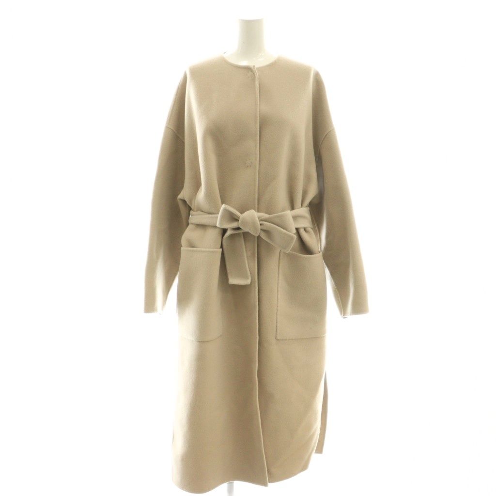 Whim Gazette ベージュ ロングコート サイズF Whim Gazette（ウィム ガゼット） トレンチコート コート ロング