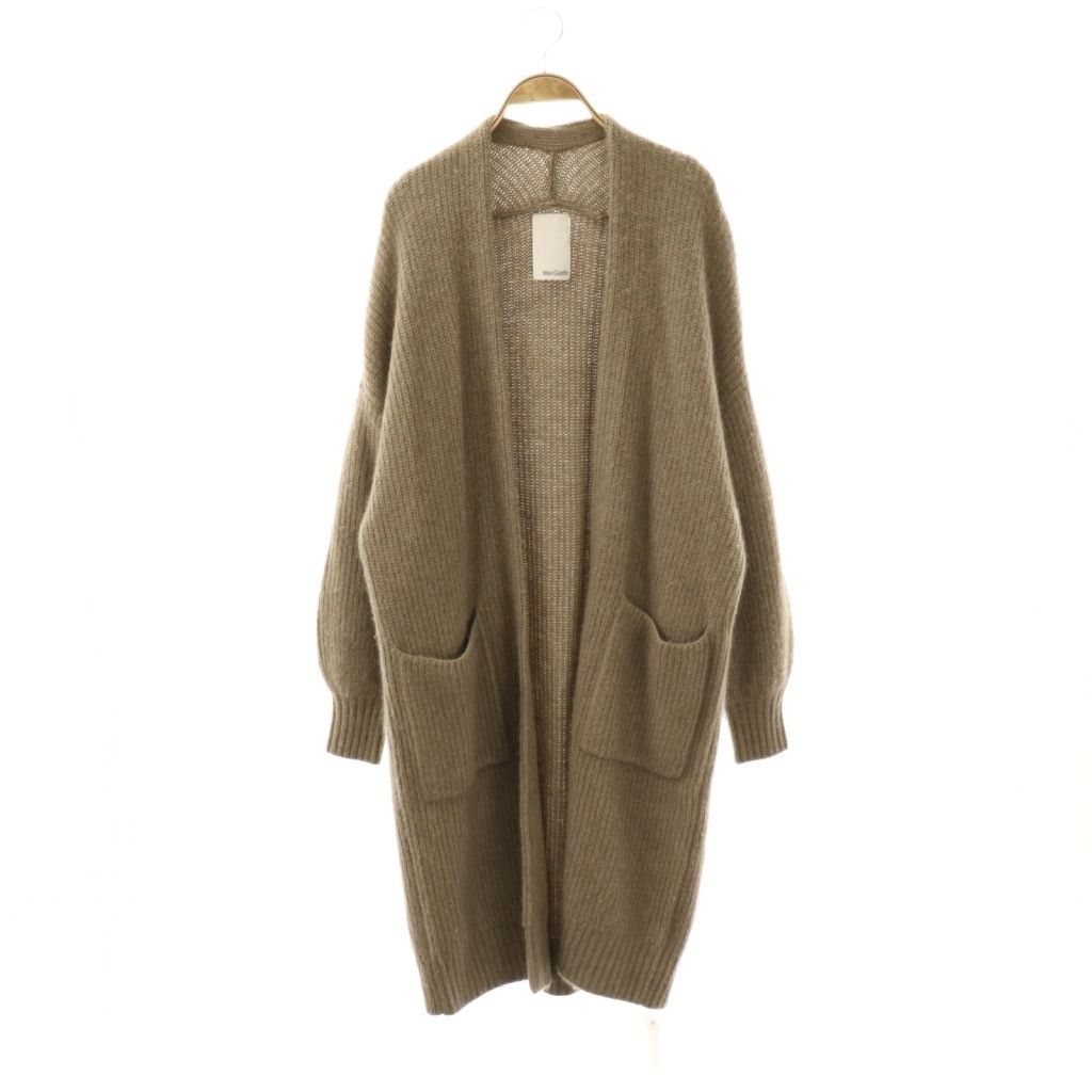 ウィムガゼット Whim Gazette カタアゼロングカーディガン コーディ