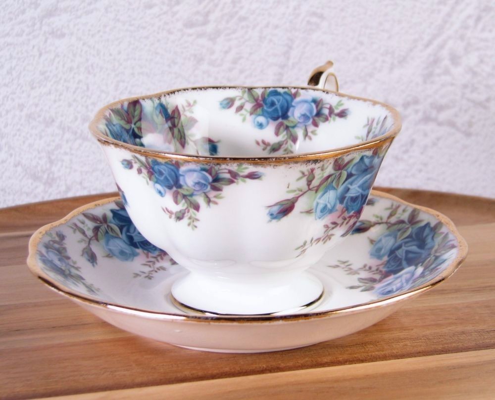 英国製 限定品 ヴィンテージ ロイヤルアルバート ムーンライトローズ