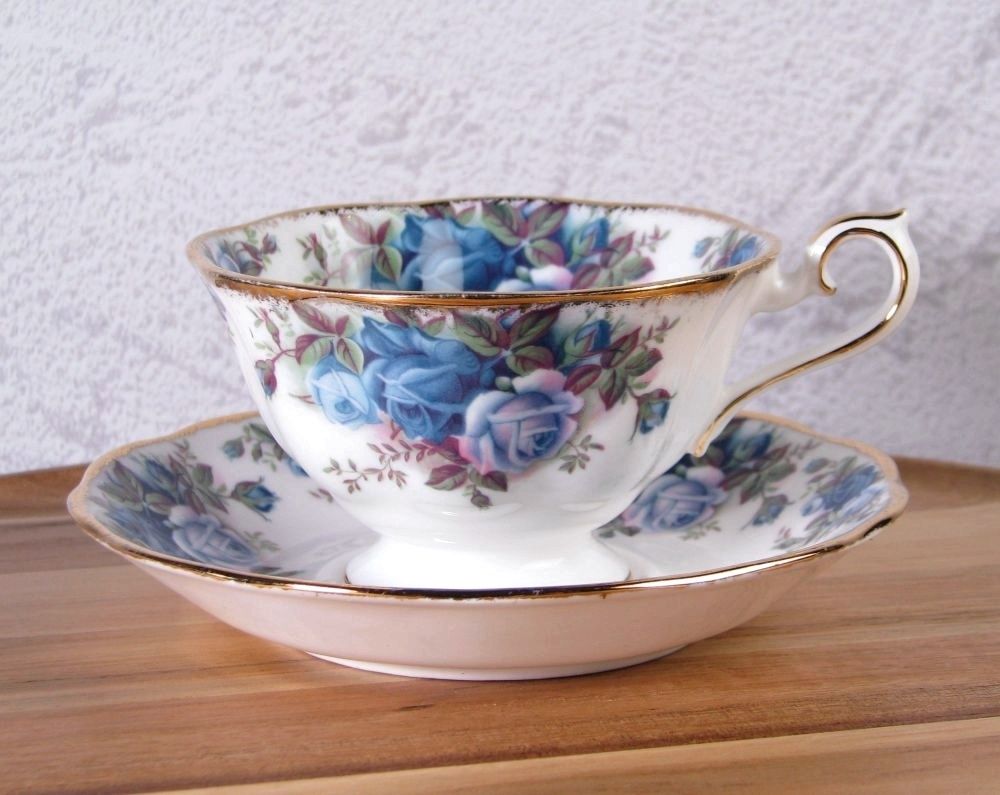 英国製 限定品 ヴィンテージ ロイヤルアルバート ムーンライトローズ