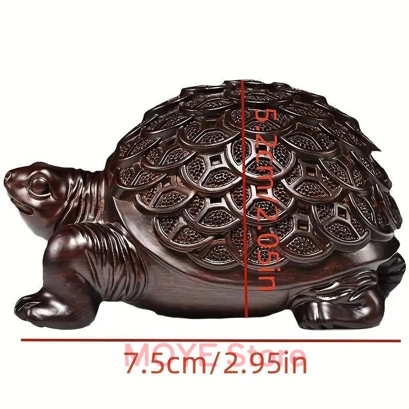 亀 木製 置物 オブジェ 木製 風水 運気 開運 縁起物 厄除け 金運 仕事