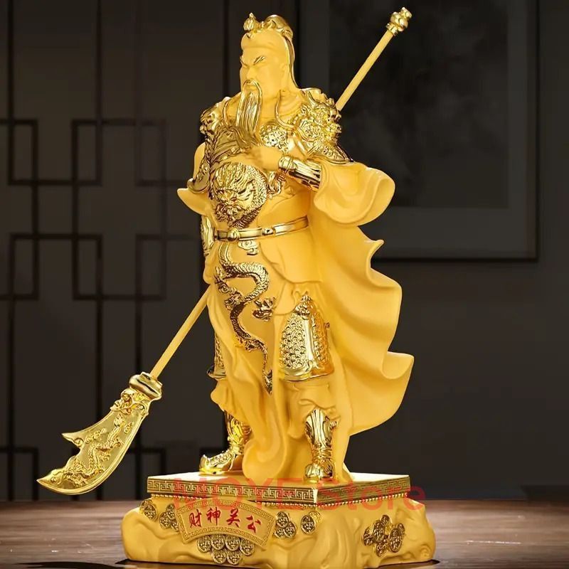 関羽 財神冠宇像 財武神 財 財神 三国志 中国 商売 風水 上質 時代を