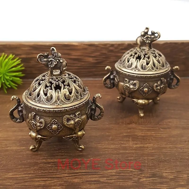 香炉 香炉禅飾り 象 ゾウ お香 お香立て 線香 蚊取り線香 リラックス