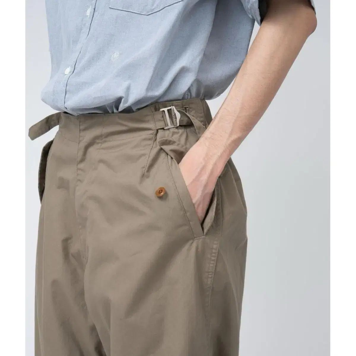 36 ナナミカ サイドベルト ワイドパンツ - メルカリ