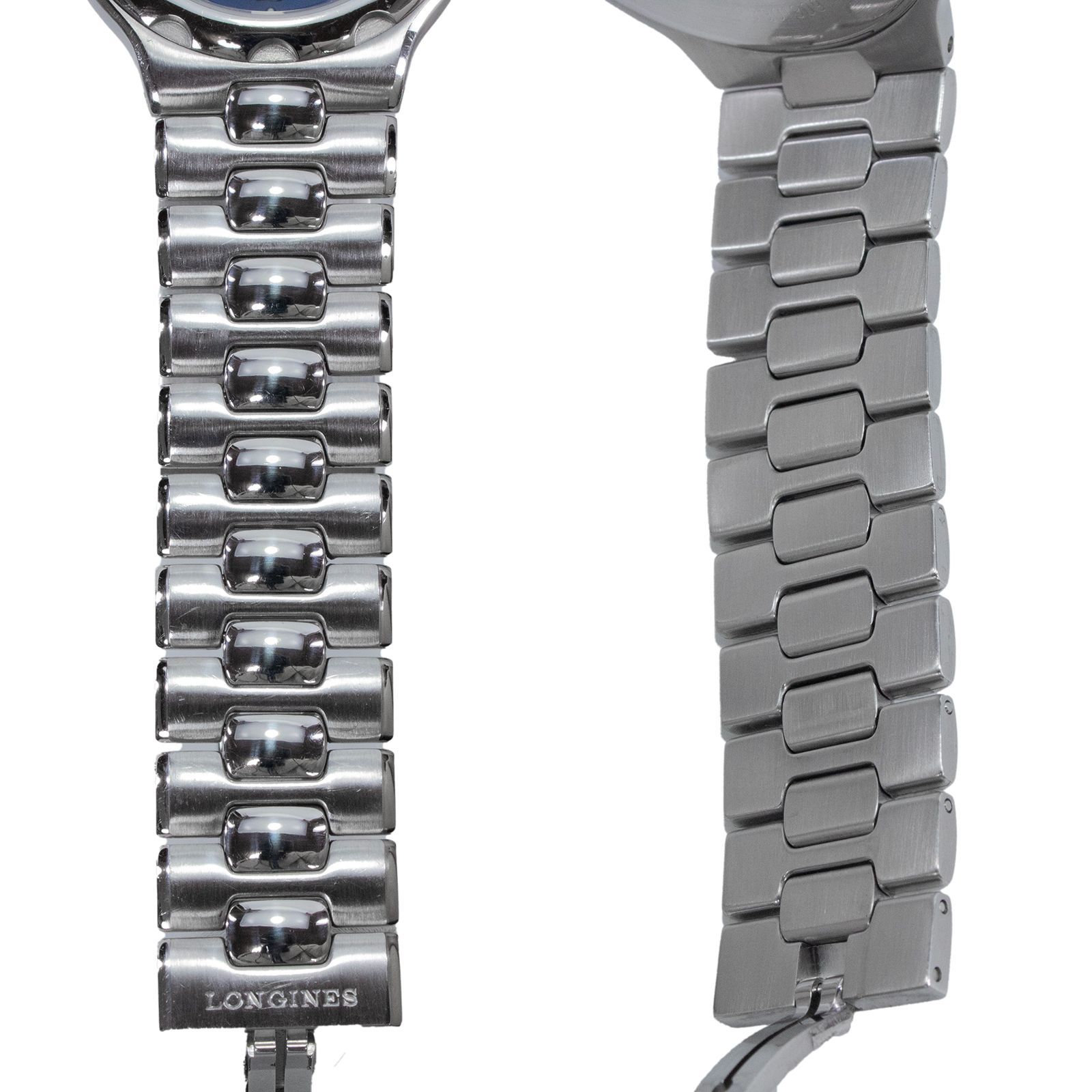 稼働品 送料無料 ロンジン 腕時計 電池式 クォーツ メンズ コン