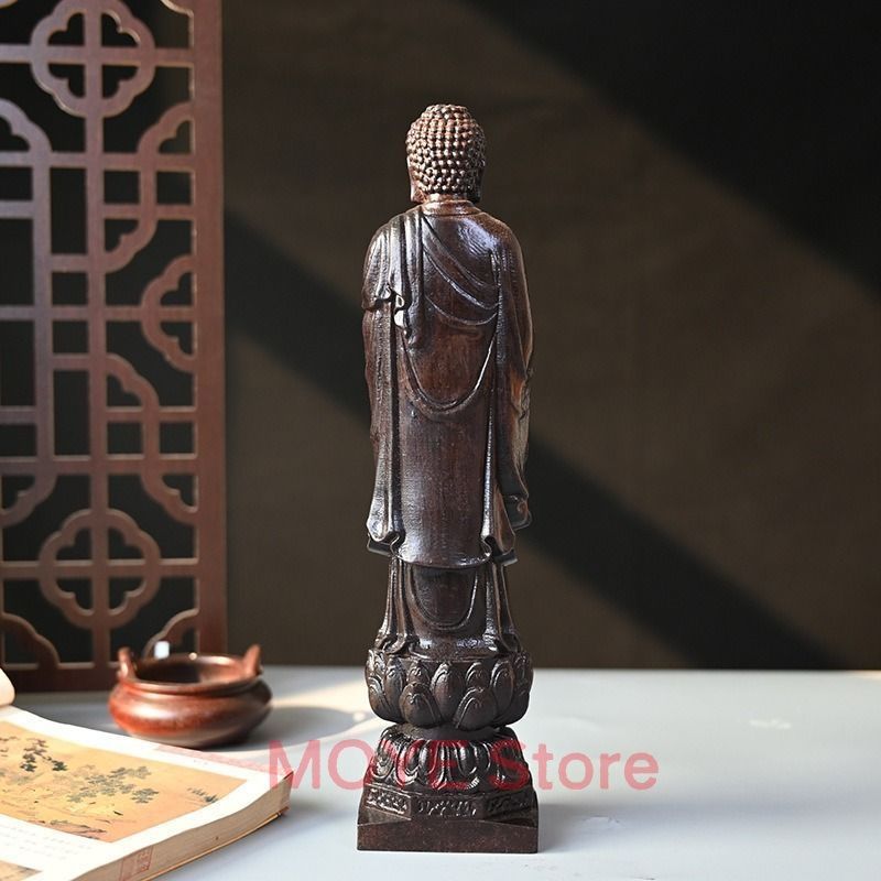 大日如来 ?香 仏像 置物 彫刻 木彫り 開運 幸運 招福 現世安穏 所願