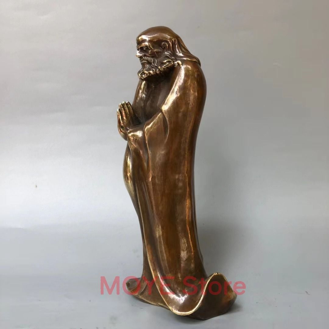 達磨大師 置物 オブジェ 銅 インテリア 置物 置物 神様 仏 開運 風水