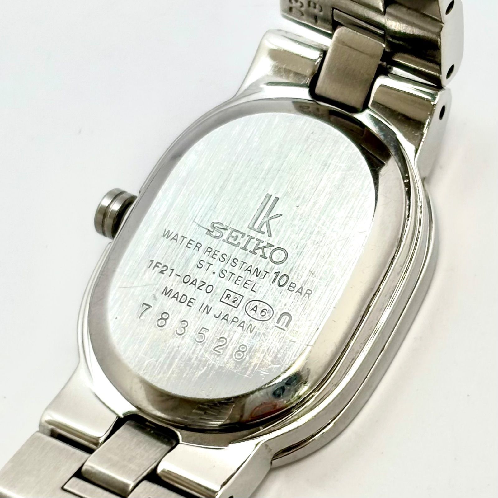 稼働品★ 新品電池 SEIKO 腕時計 レディース シルバー 希少モデル レア 新品電池】SEIKO セイコー lk ルキア レディース 腕時計 シルバー