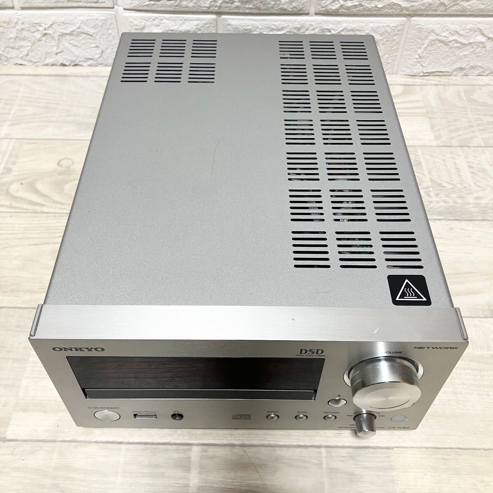 美品 オンキョー CR-N765ネットワーク CDレシーバー ONKYO リモコン付