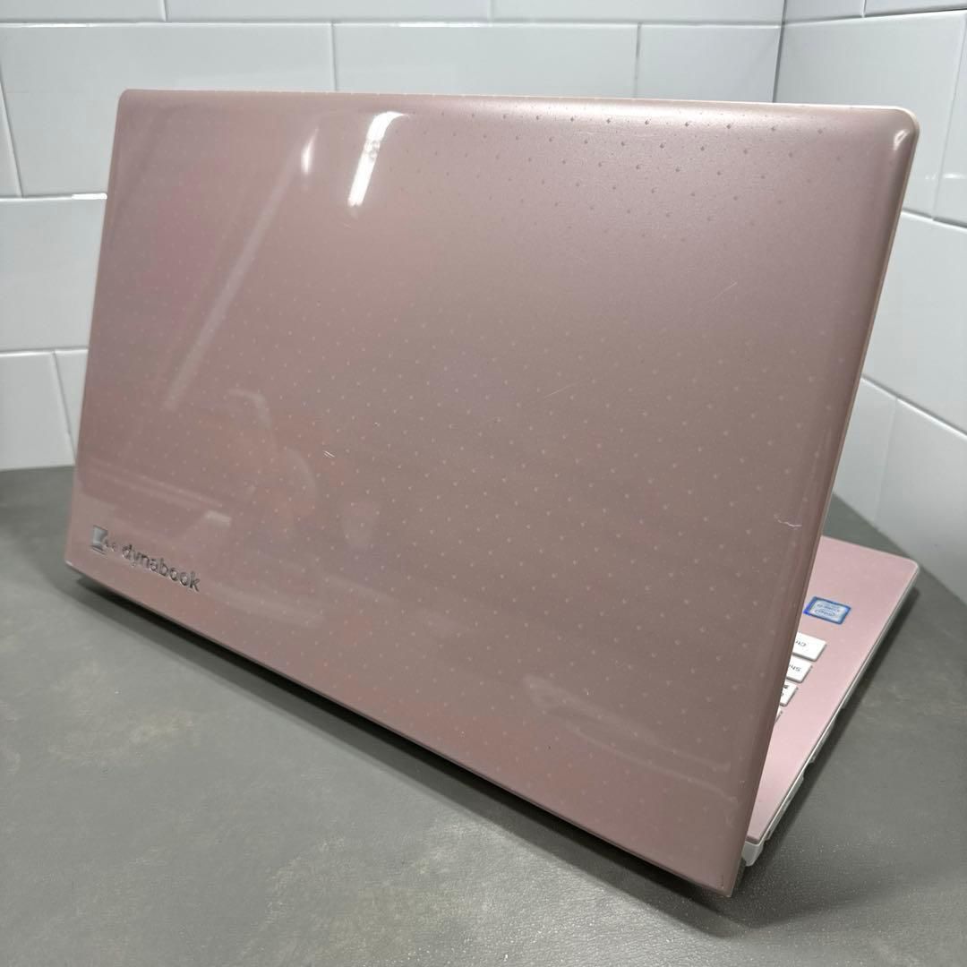 超レア】東芝ダイナブックフォーマルロゼ☘8世代i7☘️NVMe256+1TB
