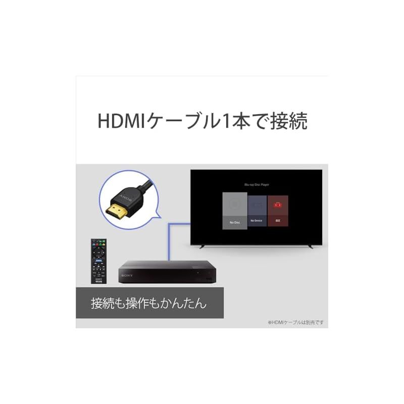 新品同様SONYブルーレイ/DVDプレーヤー 2025年 BDP-S1700/K Amazon | ソニー ブルーレイプレーヤー/DVDプレーヤー 2025年モデル