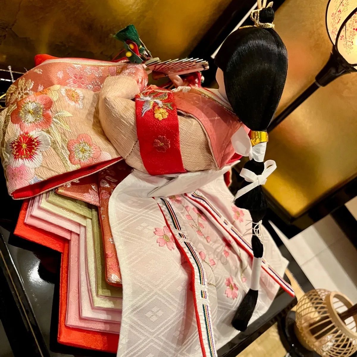 新品☆極上☆梅と鳳凰の共演☆三五☆京十一番の親王飾り☆絢爛豪華な