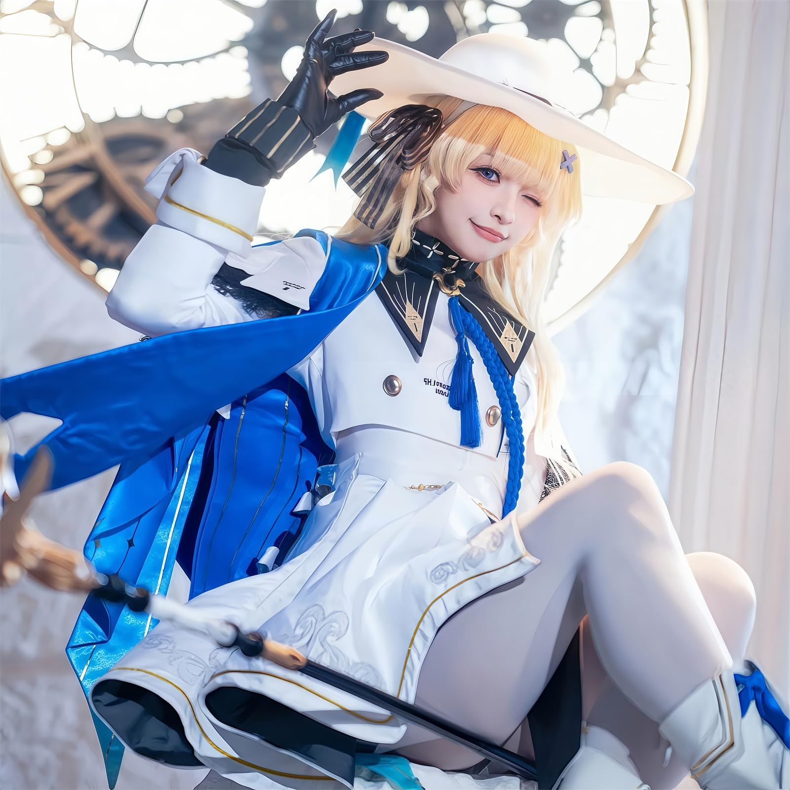 新品 [NOKIJP] 鳴潮 コスプレ めいちょう メイチョウ 漂泊者 折枝 長離