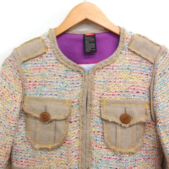 【未使用】38 ツイードジャケット ダブルスタンダード DSC / MIXツイードジャケット OUTERS Night STORE | ダブル