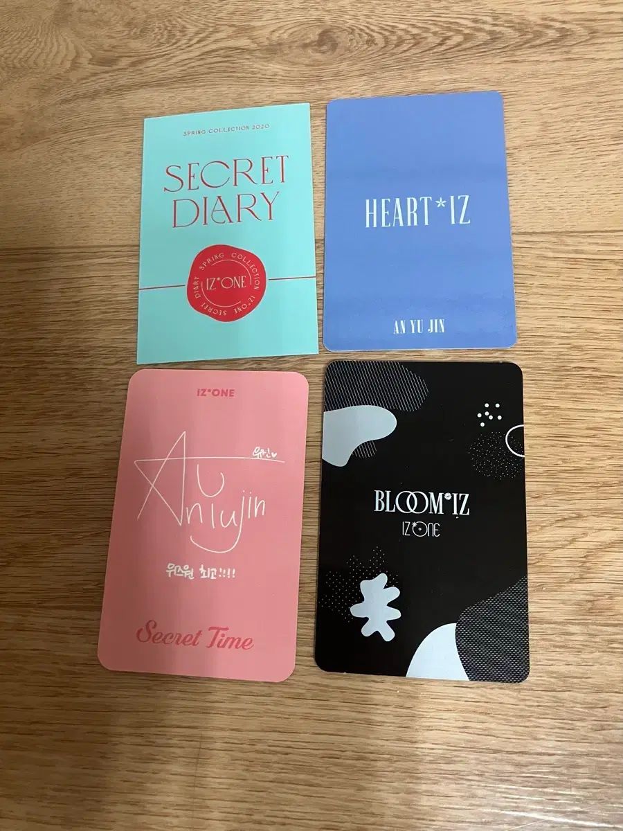 IVE(アイヴ) IZ*ONE(アイズワン) アン・ユジン(AN YUJIN) 公式 トレカ