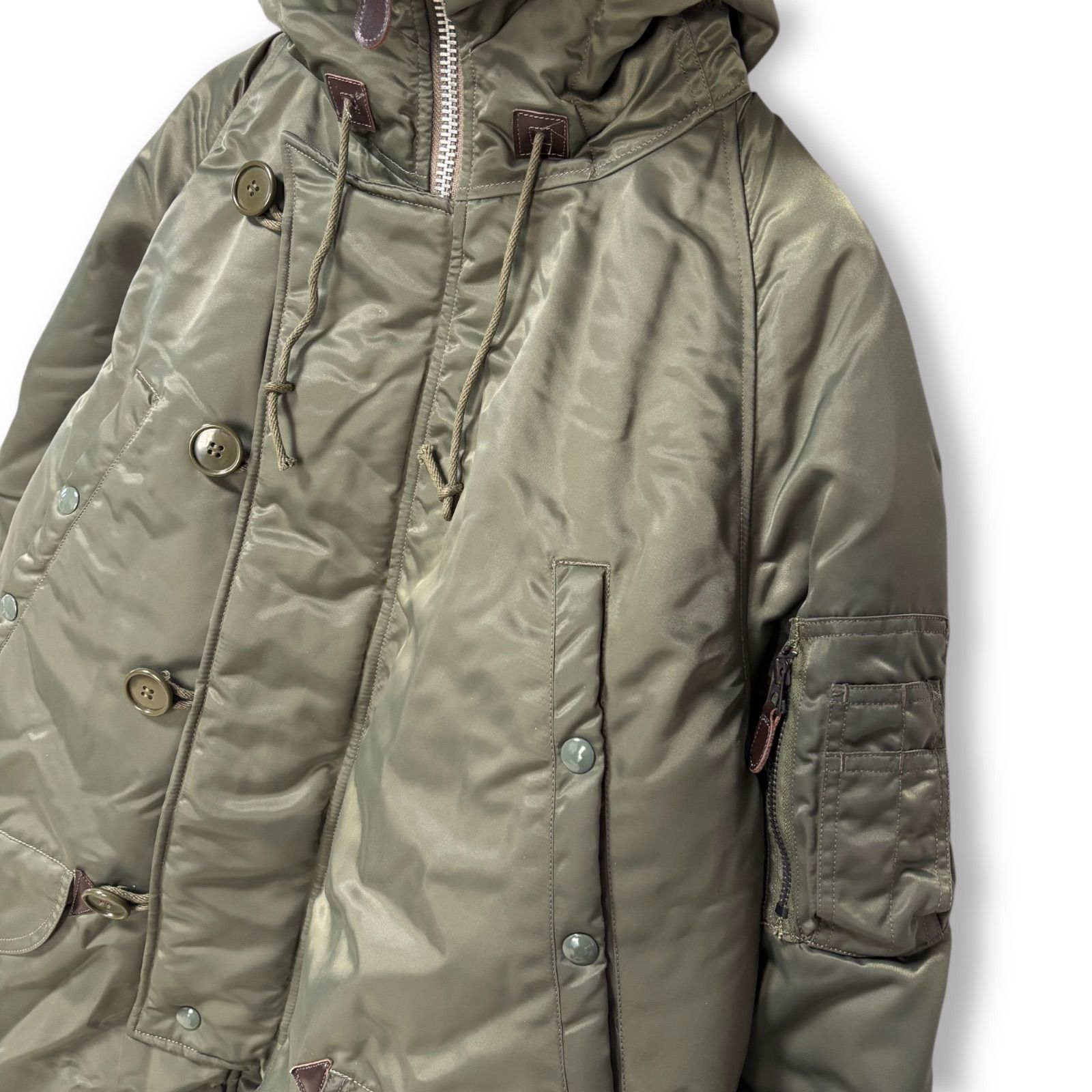 美品 C.A.B.CLOTHING キャブクロージング パイナップルアーミーズ N-3B