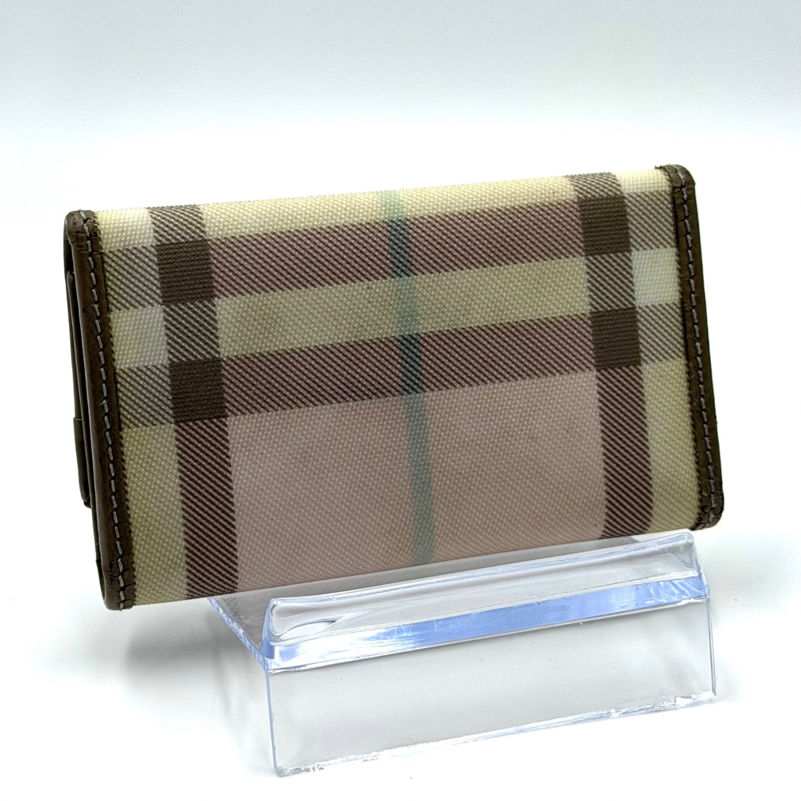 バーバリー BURBERRY ロンドン ノバチェック キーケース6連 コンパクト