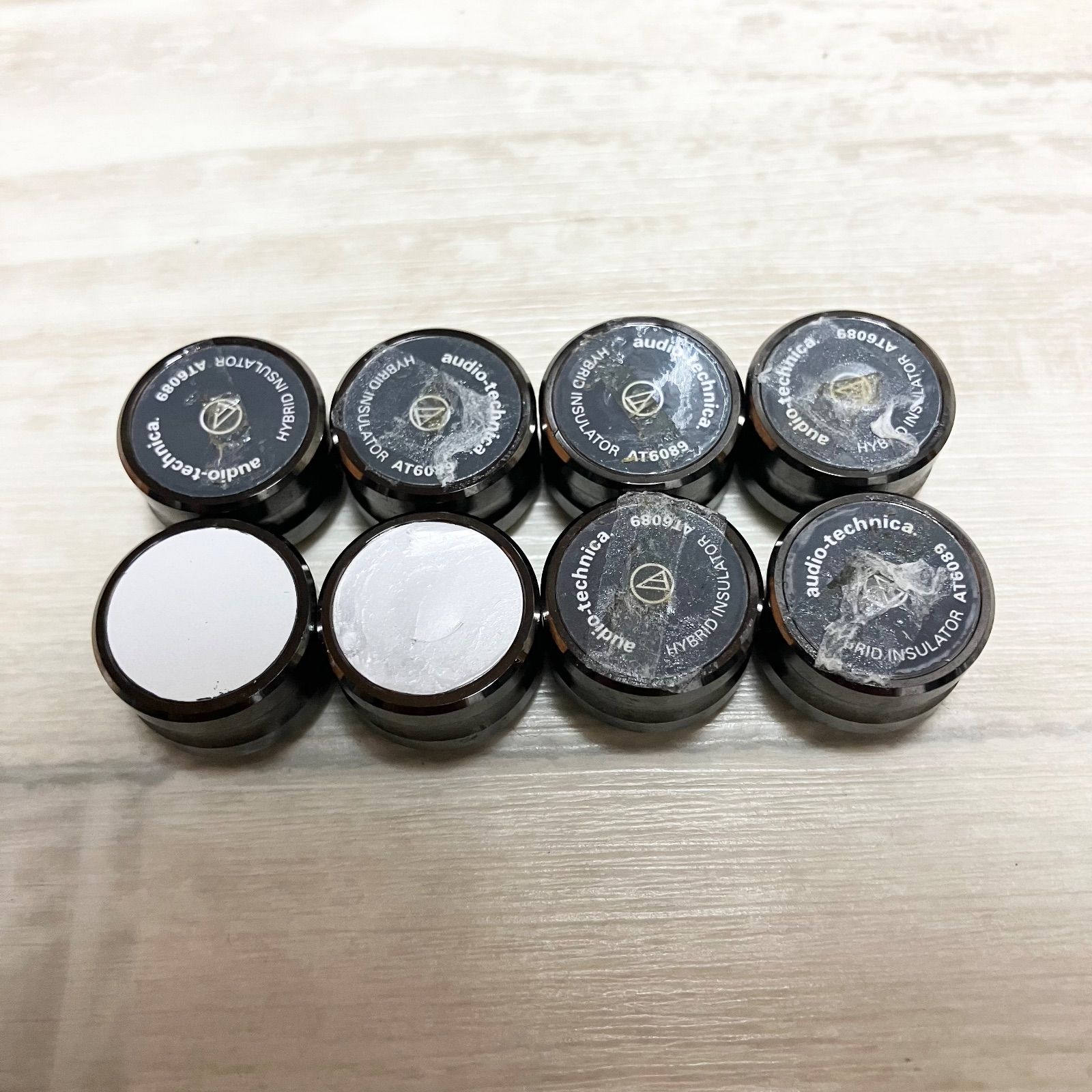 オーディオテクニカ AT6089 8個セット ハイブリッドインシュレーター