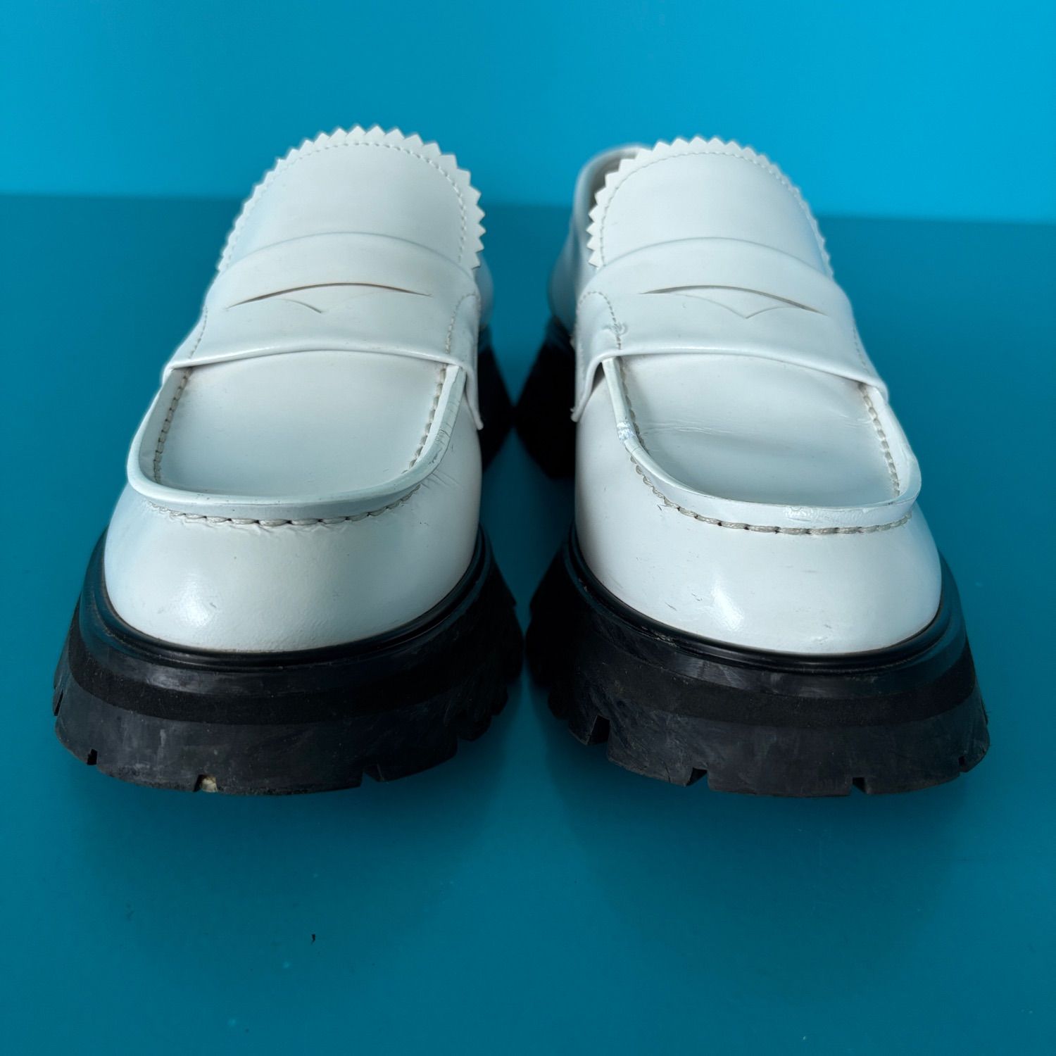 Alexander McQueen　アレキサンダーマックイーン　ローファー 中古・古着通販】ALEXANDER McQUEEN (アレキサンダーマックイーン