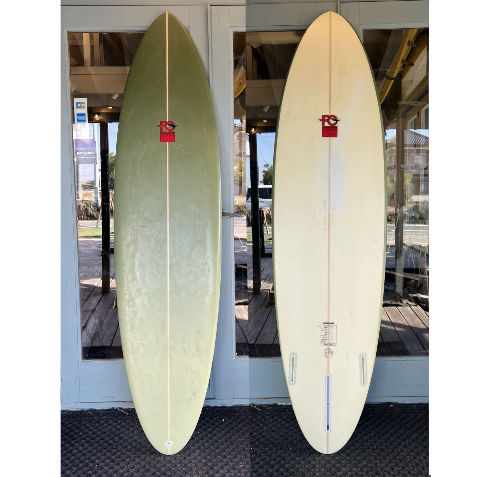 FCD SURF BOARDS HUEVO RANCHERO 6`10 x 20 7/8 x 2 11/16 @42.5L