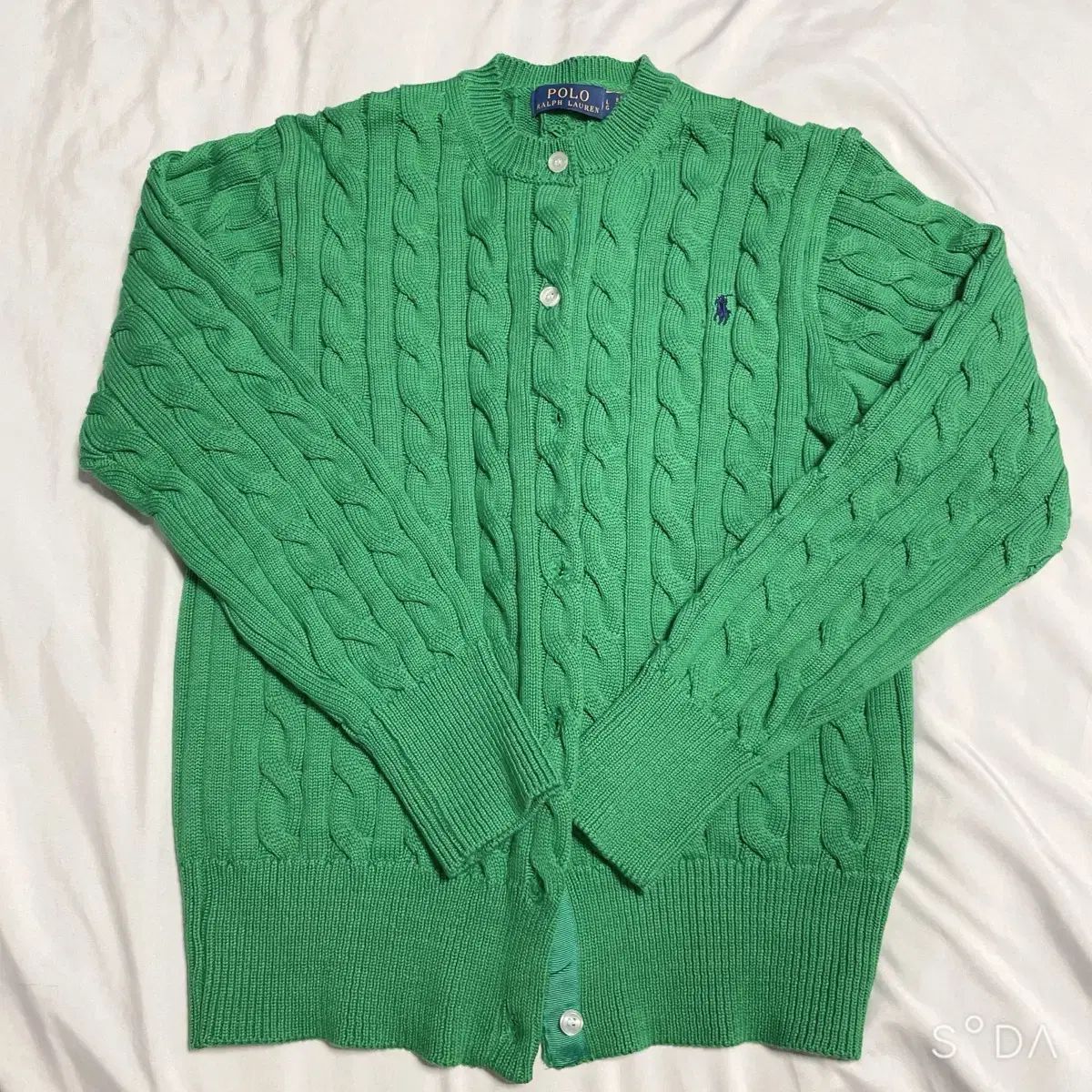 Polo Ralph Laurenケーブルニットカーディガンオリーブグリーン Polo Ralph Lauren ケーブルニット カーディガン | グリーン | FARFETCH JP