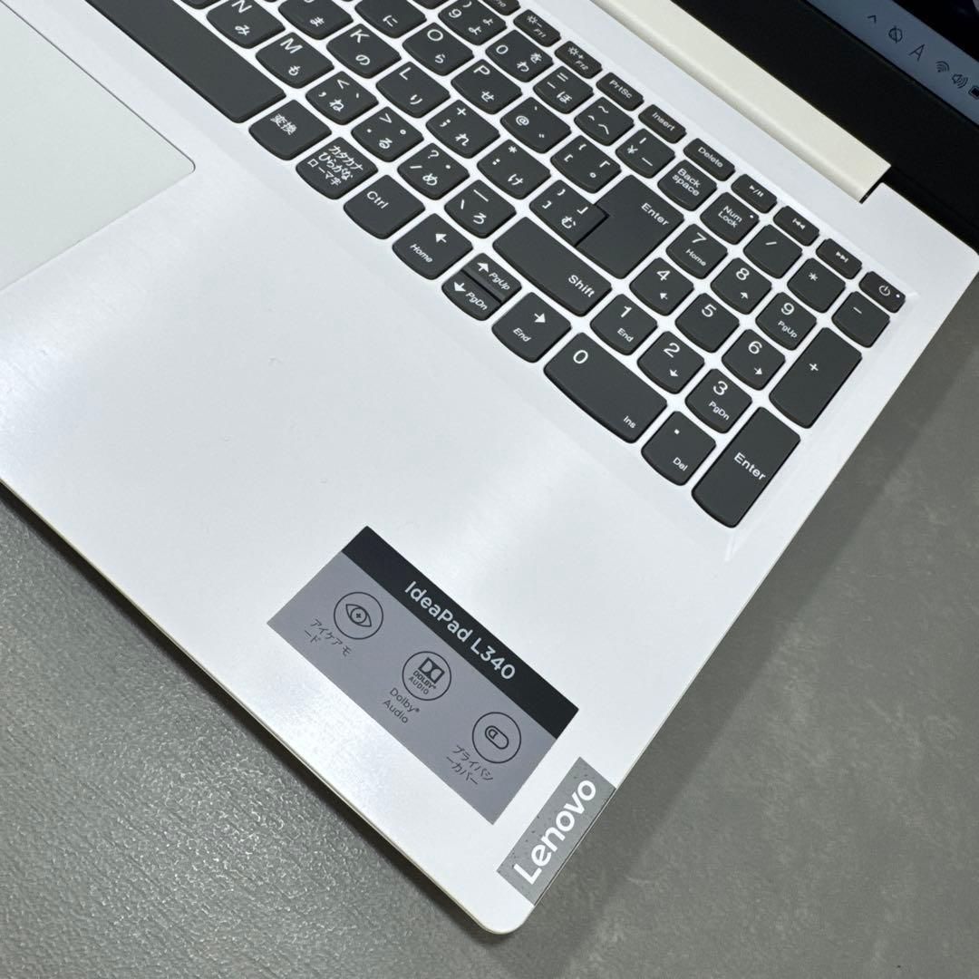 高性能】レノボブリザードホワイト☘8世代i7☘NVMe256+1TB - メルカリ