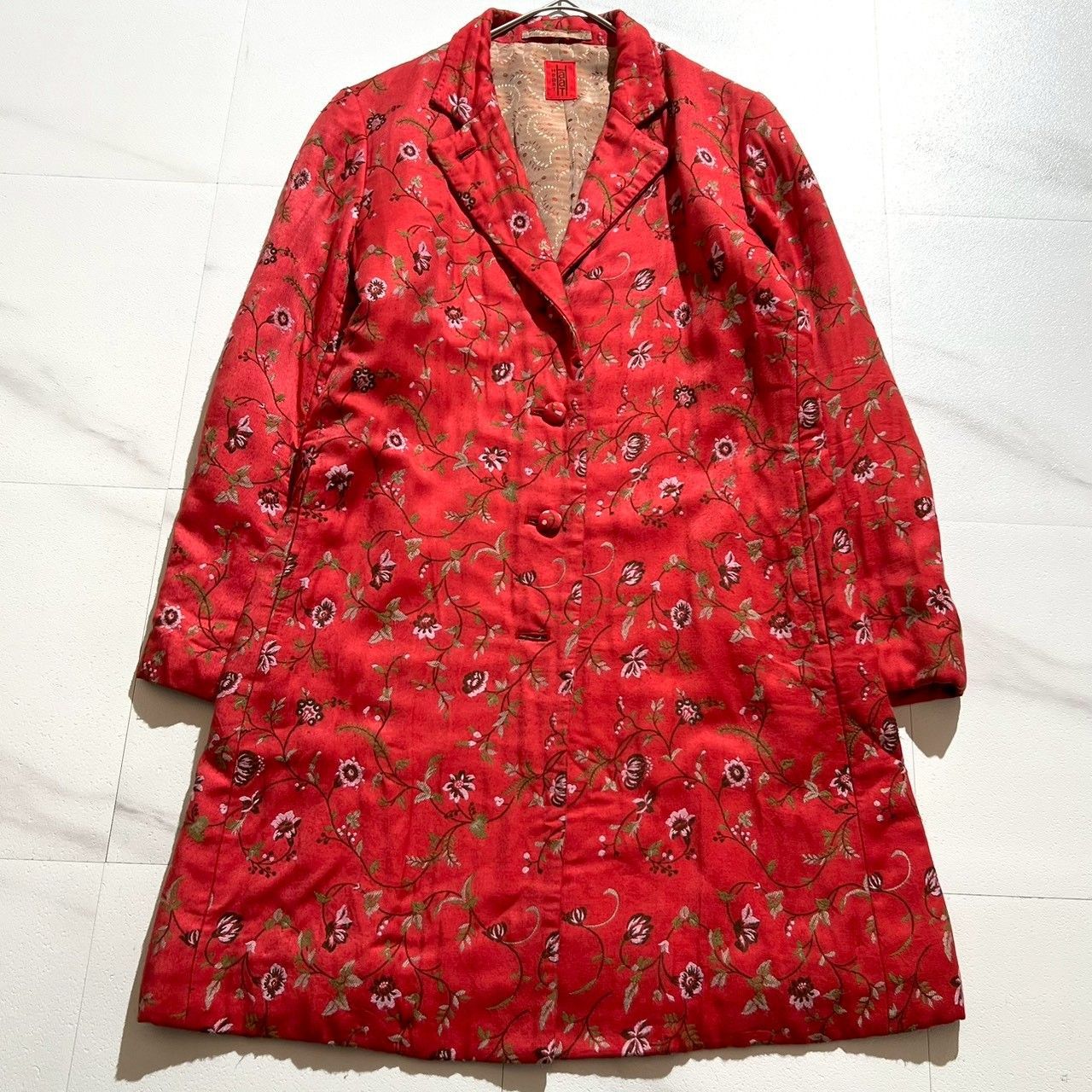 激レア✨ Haat ISSEY MIYAKE ハートイッセイミヤケ 花柄刺繍ロング