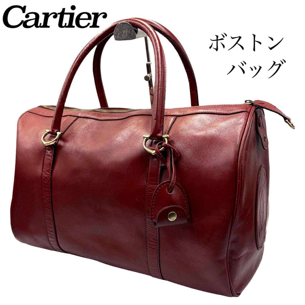 良品✤大容量【Cartier／カルティエ】ボストンバッグ マストライン
