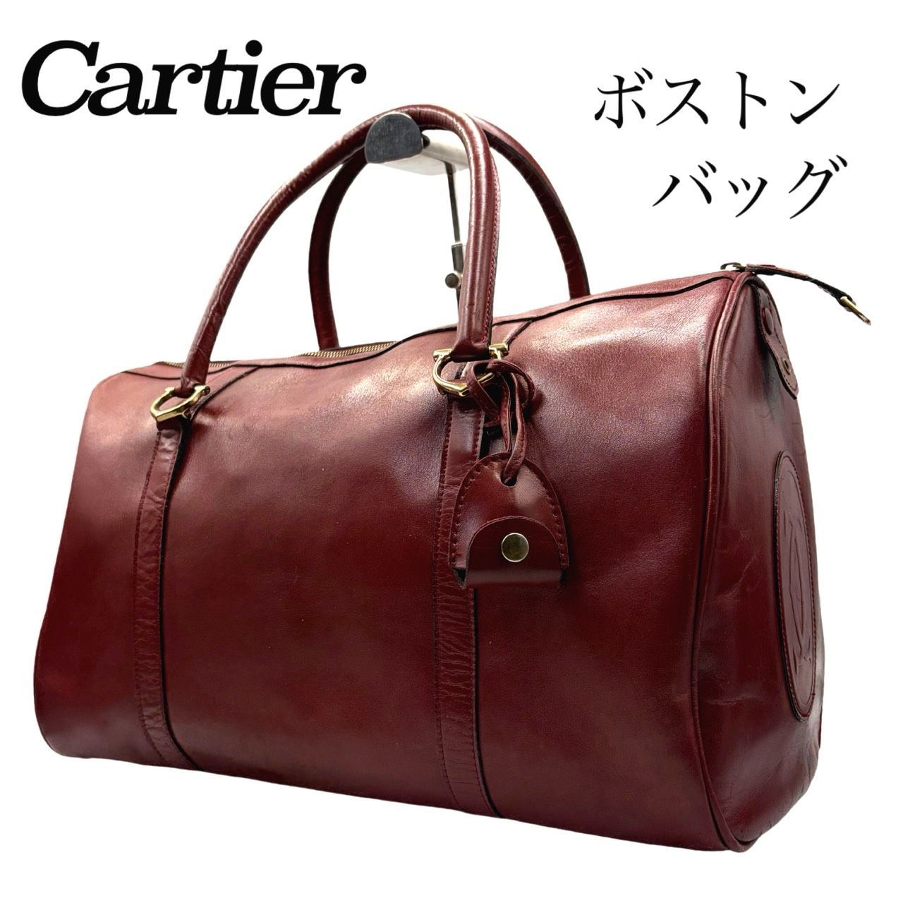 良品✤大容量【Cartier／カルティエ】ボストンバッグ マストライン