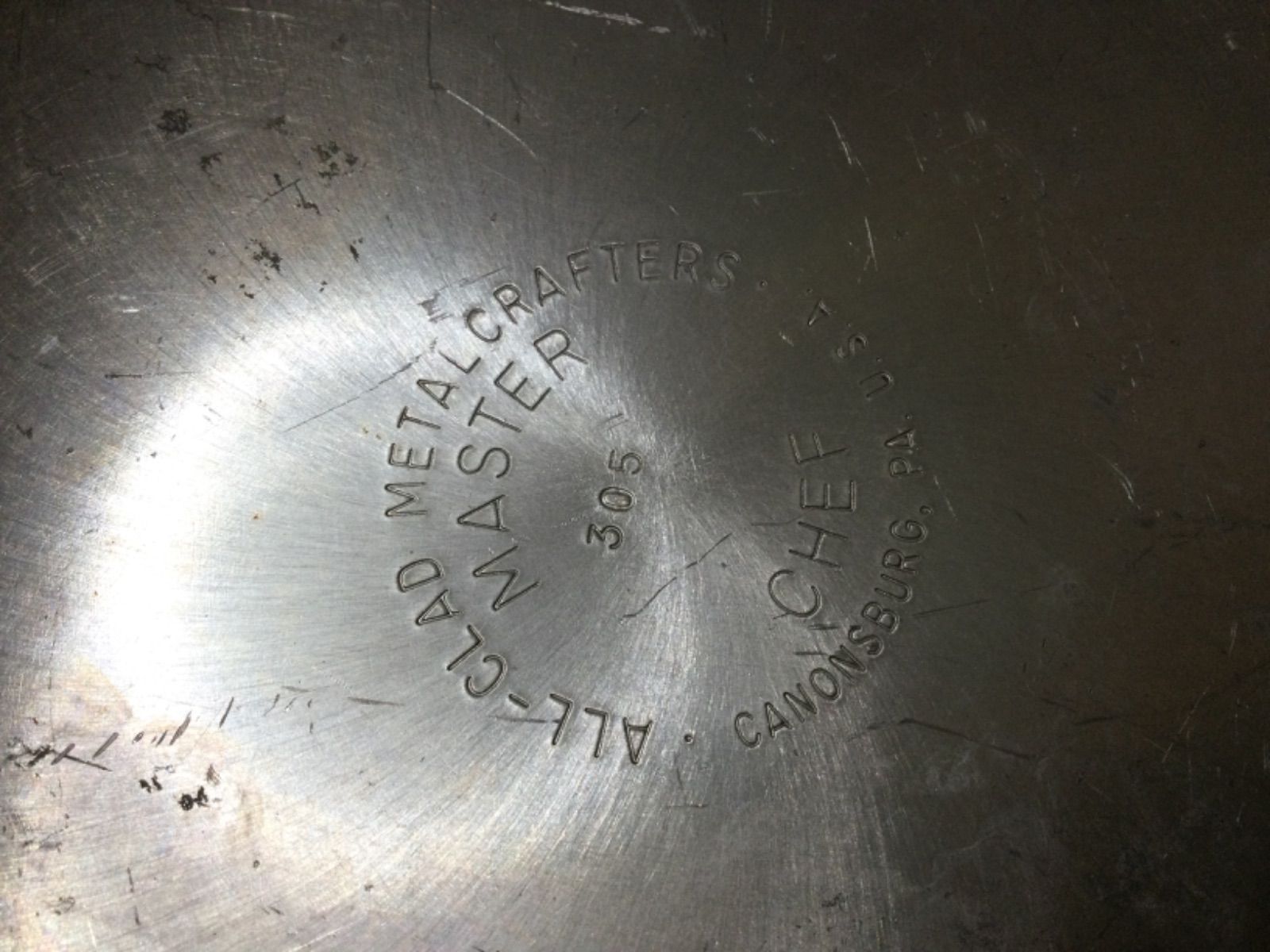  ALL Clad オールクラッド 寸銅鍋 両手鍋 アメリカ製 21 cm IH非対応 両手鍋 鍋 グリル