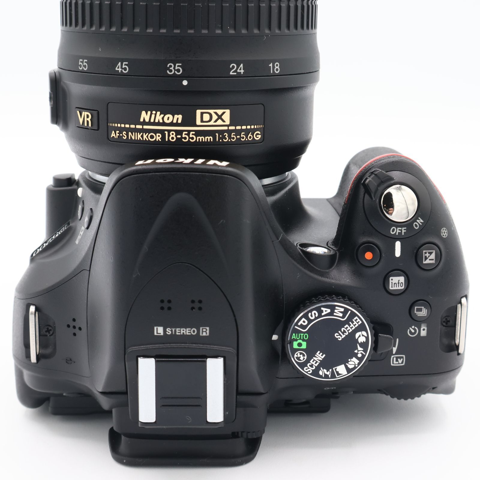 シャッター回数：3108回】Nikon ニコン デジタル一眼レフカメラ D5200