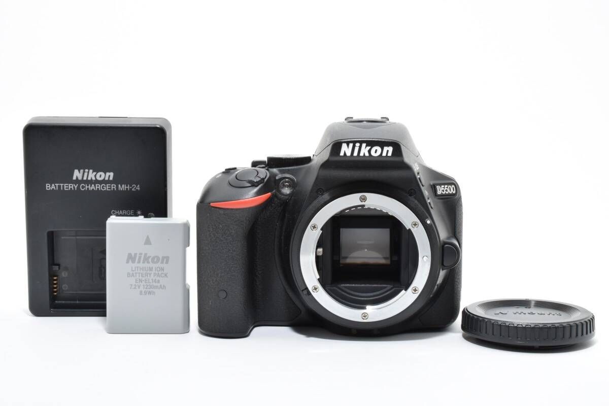 Nikon　D5500 ボディ　ショット数49,643回 ☆極上美品☆《ショット数5,264回》ニコン NIKON D5500 ボディ