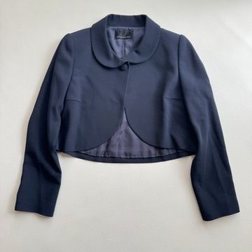 現行 ヌーヴコンフィニ マタニティ お受験スーツ 11号 L 濃紺 112200円