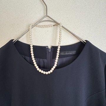現行 ヌーヴコンフィニ マタニティ お受験スーツ 11号 L 濃紺 112200円