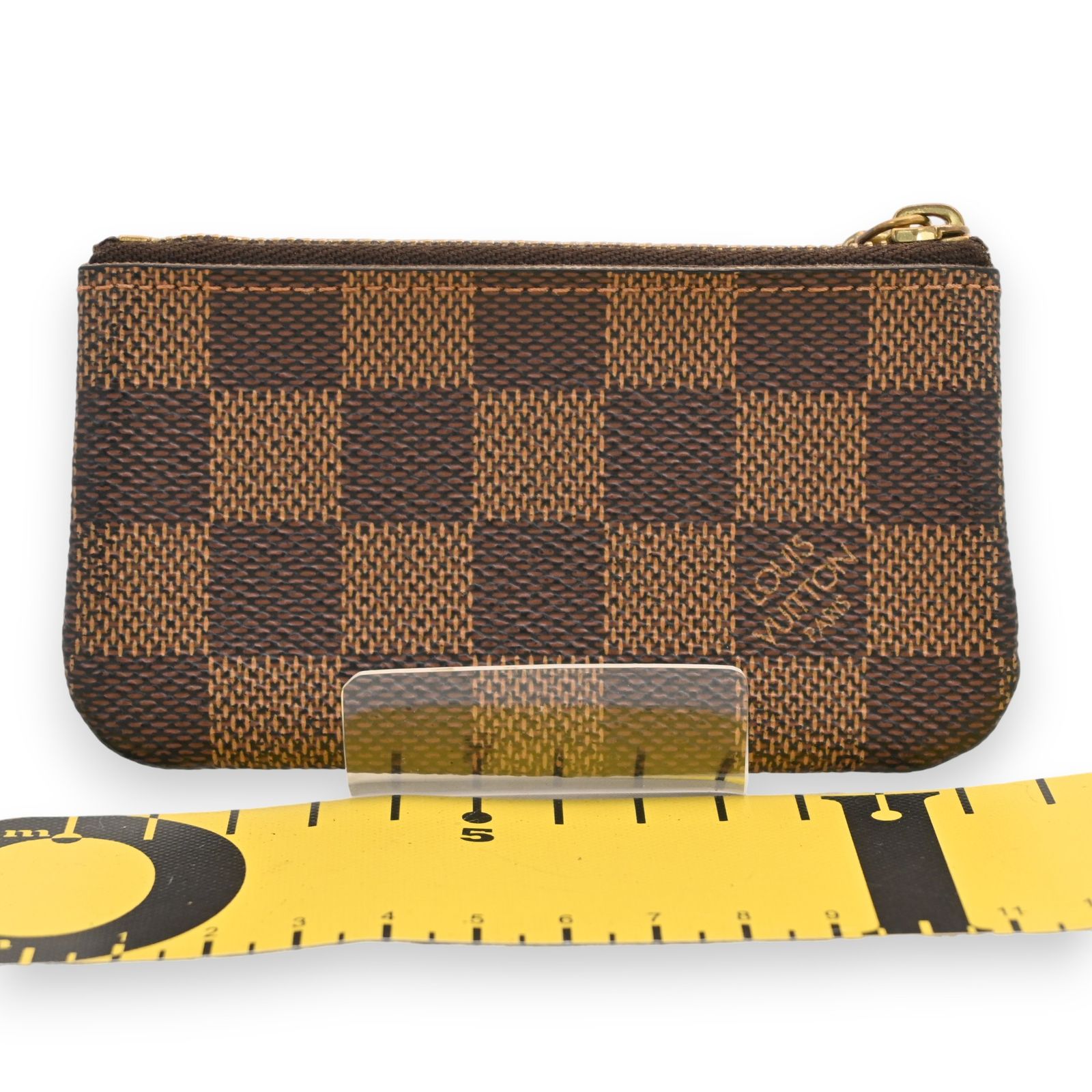 ルイヴィトン ダミエ エベヌ ポシェット クレ コインケース Bランク