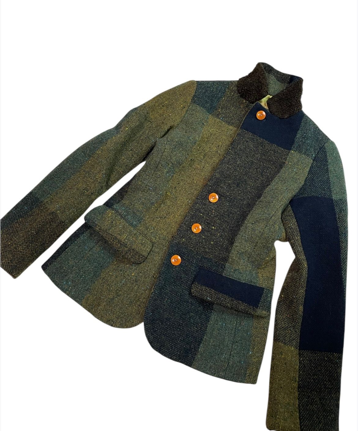 美品】パラスパレス Pal'las Palace ウール100% チェックツイード