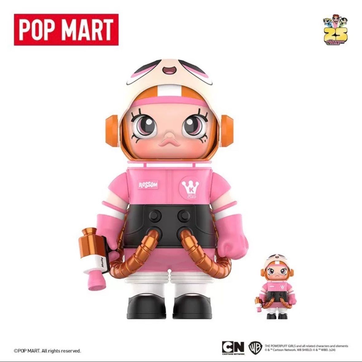 POPMART MEGA SPACE MOLLY 400%+100% GIRLS-Blossom ポップマート