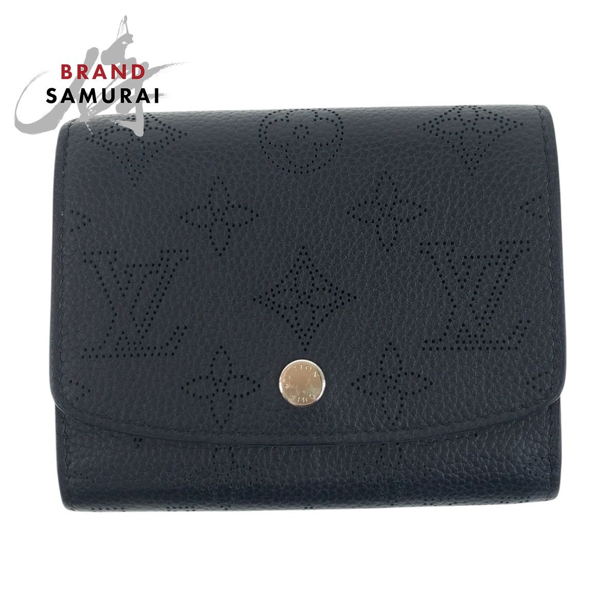 美品 LOUIS VUITTON ルイヴィトン モノグラム マヒナ ポルトフォイユ 