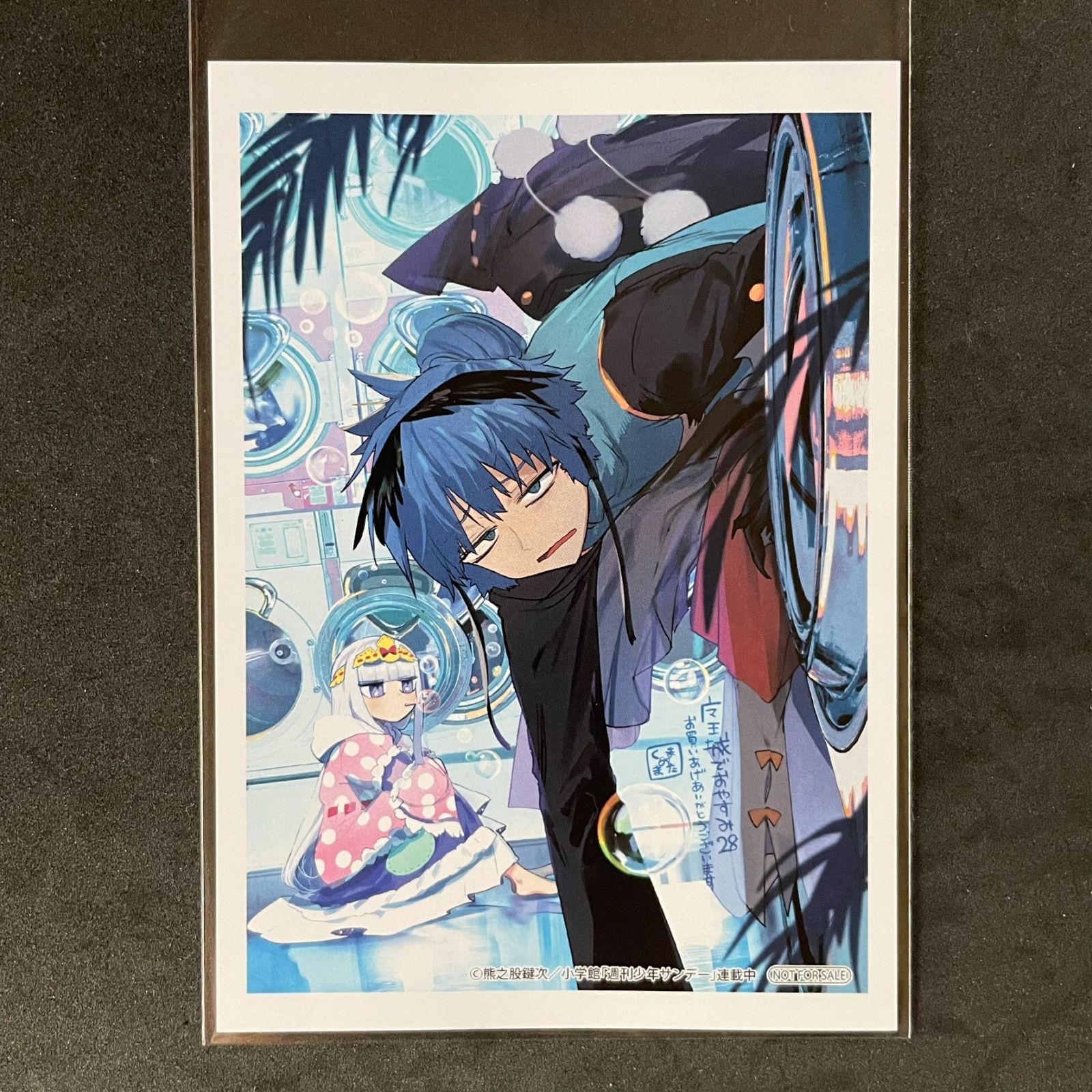 ② 魔法城でおやすみ イラストカード 魔王城でおやすみ ［28巻］特典 イラストカード あくましゅうどうし 姫