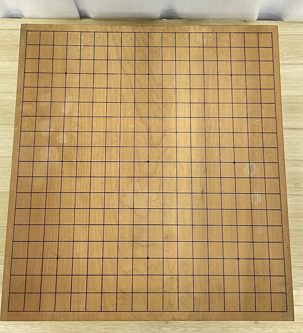 木製の囲碁盤 ZK246】囲碁盤 木製 無垢材 厚み8.4cm 脚付 天然木 碁盤 伝統工芸 骨董