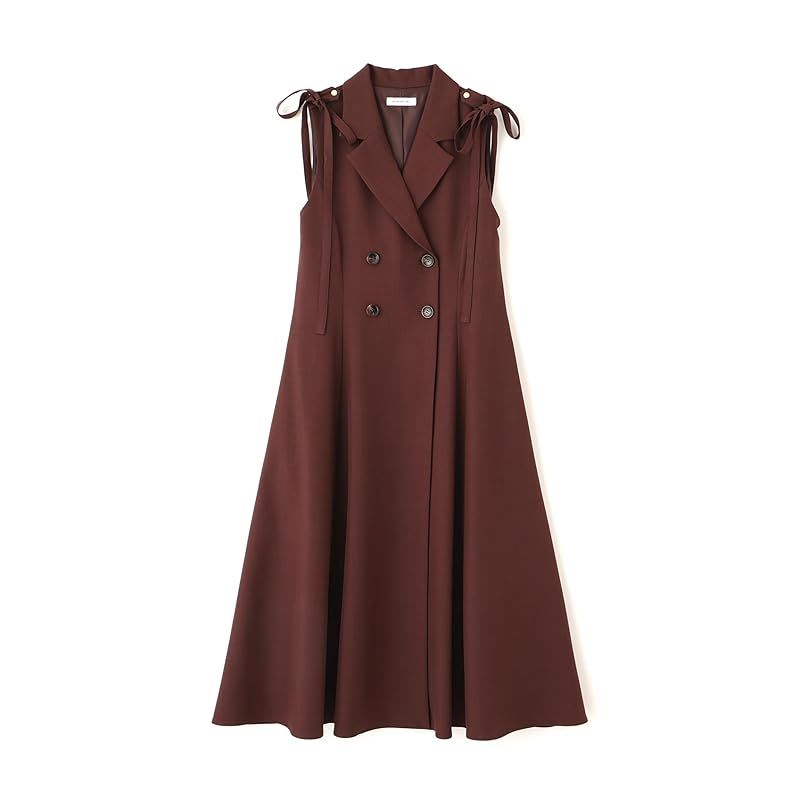 ナチュラルビューティーベーシック] 2wayショルダーリボンジャンスカ