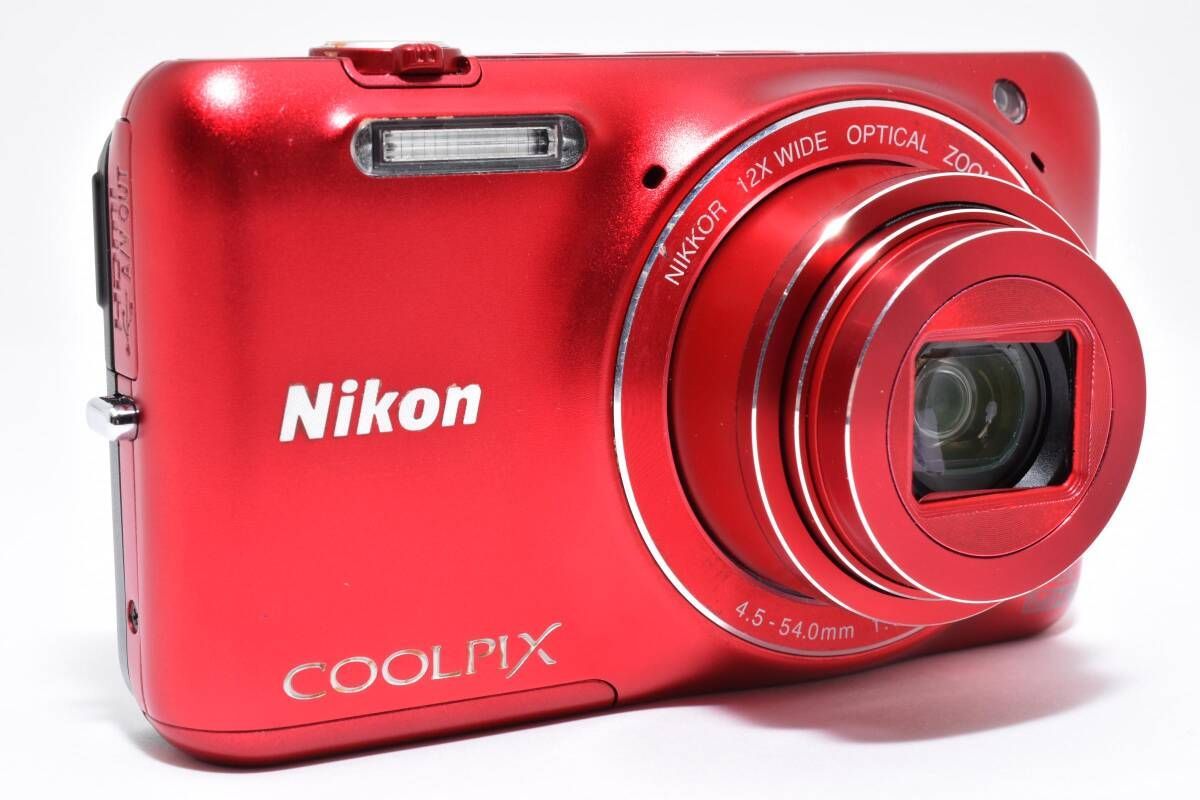 ☆ニコン Nikon COOLPIX S6600 レッド☆ W0113＃4039 - メルカリ