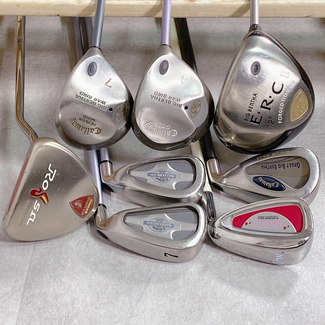 V901 キャロウェイ ゴルフクラブ レディース セット ERC ビックバーサ