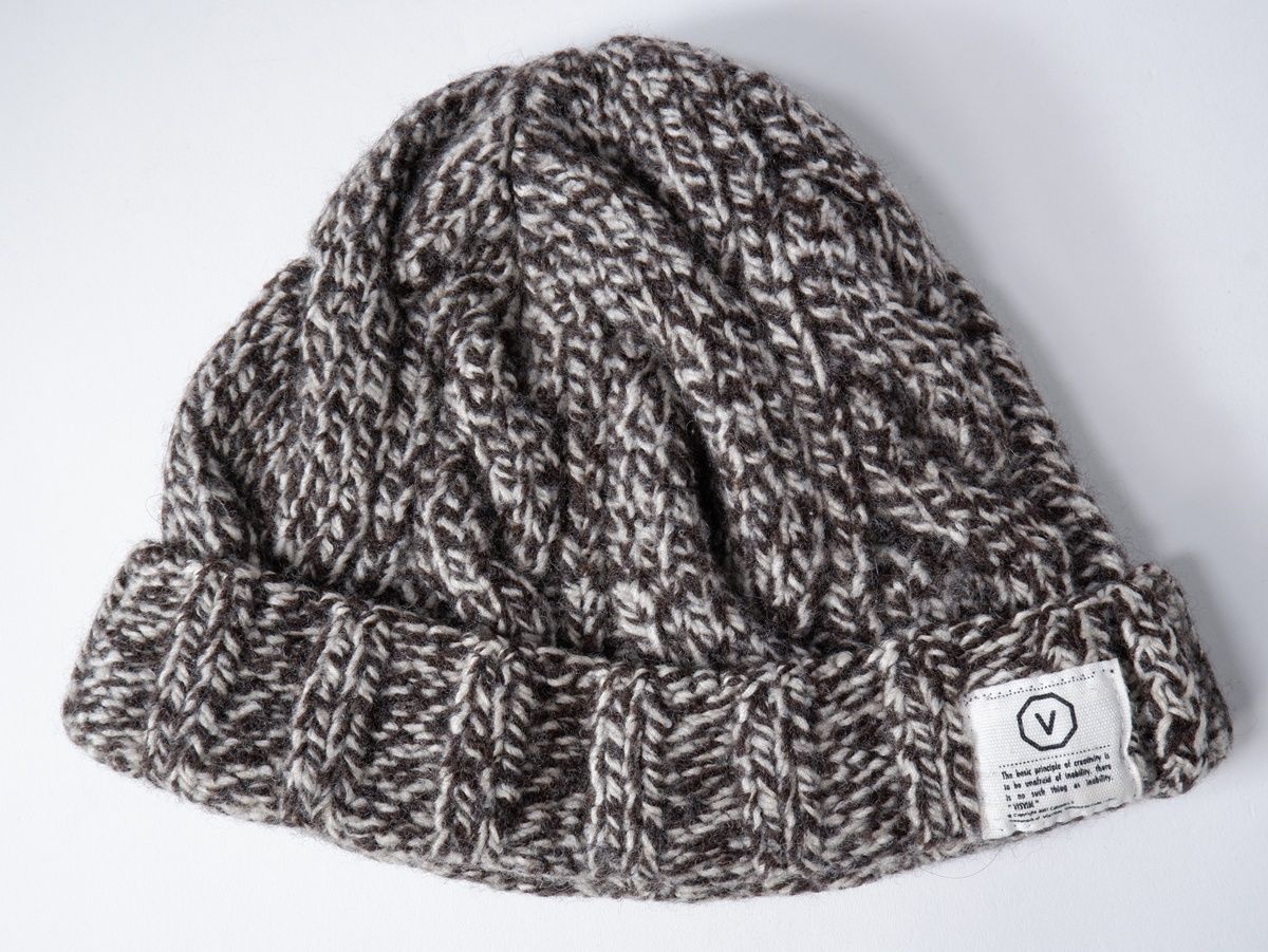 VISVIMビズビム knit beanie ケーブル編みニットキャップ ビーニー