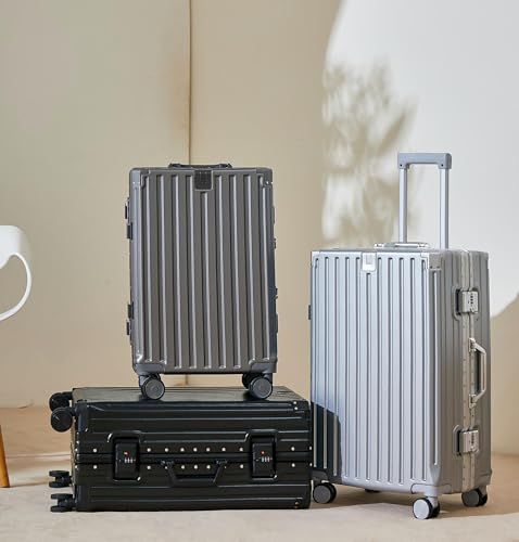 【スーツケース】アルミフレーム 機内持ち込み Lサイズ シルバー Amazon.co.jp: [レジェンドウォーカー] スーツケース 耐衝撃 アルミ