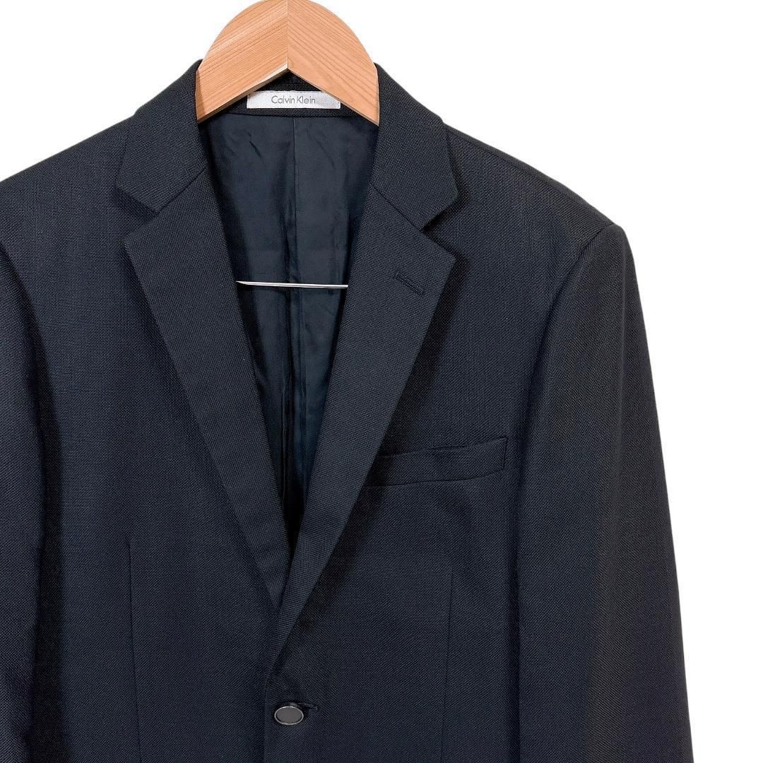 美品】Calvin Klein メンズ スーツジャケット 34 メッシュ 黒 - メルカリ