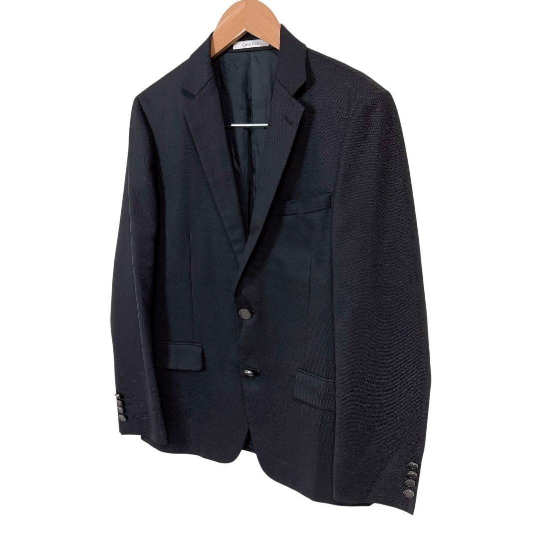 美品】Calvin Klein メンズ スーツジャケット 34 メッシュ 黒 - メルカリ